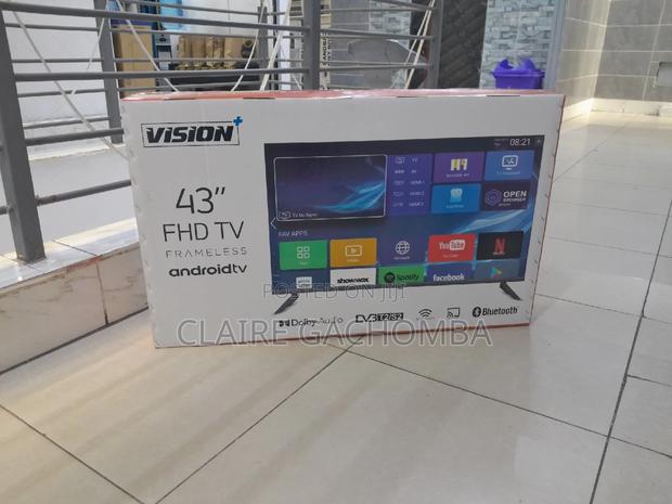 Vision Plus 43" Inch Frameless Smart Android Bluetooth TV - thumbnail 3