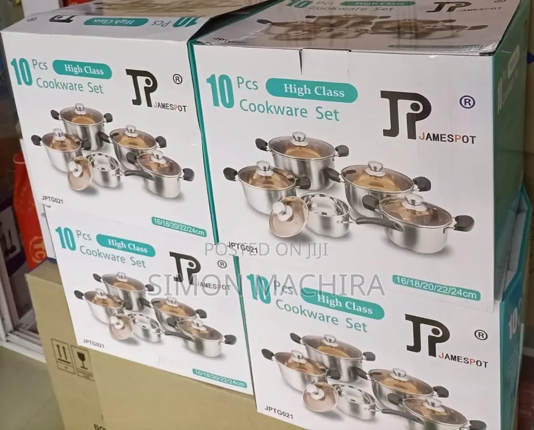 10 PCS Jamespot Cookware