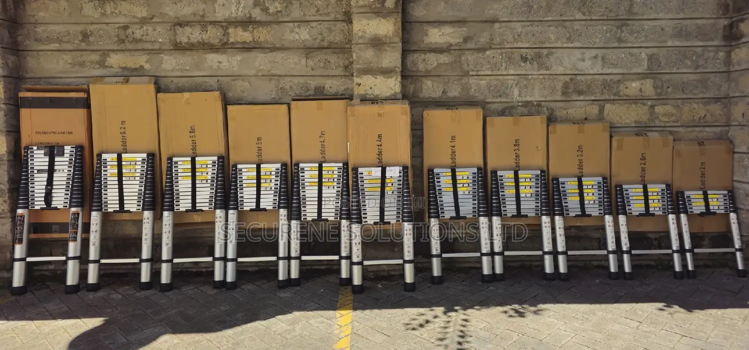 Aluminium Telescopic Collupsible Straight Ladders All Sizes