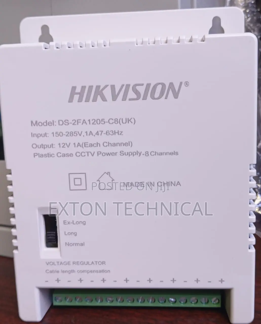 Hikvision 8 Channel Power Supply
