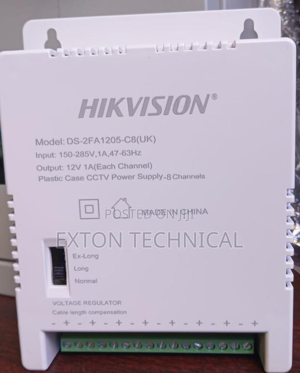 Hikvision 8 Channel Power Supply