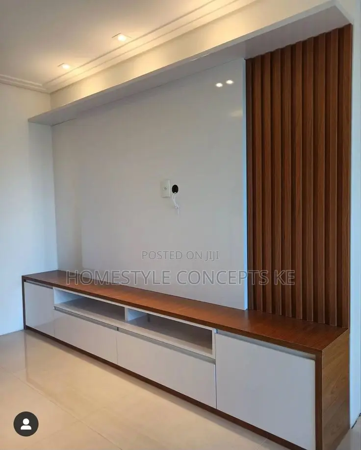 TV Cabinet Wall Niches Design