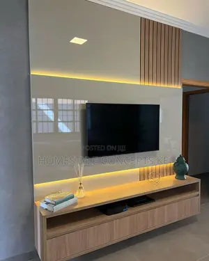 TV Cabinet Wall Niches Design