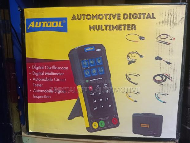 Vehicle Electrical Digital Multimeter and Oscilloscope Kit - main view