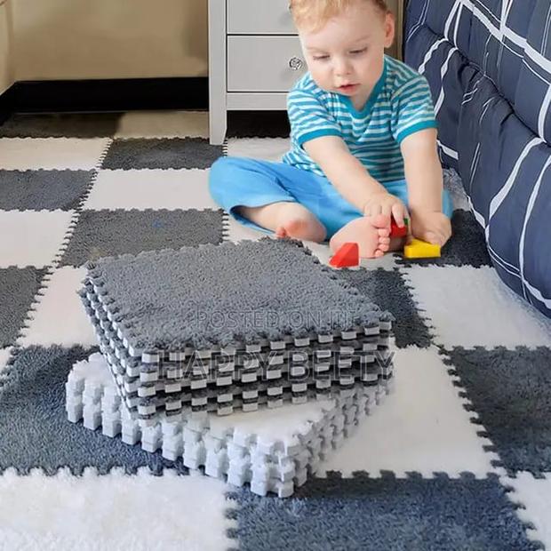 Plush Foam Interlocking Floor Mats - main view