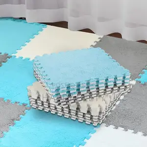 Plush Foam Interlocking Floor Mats
