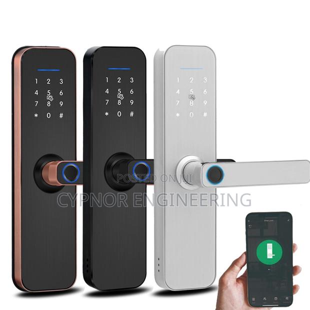 Enhanced Access With Biometric Passcode Door Locks - main view