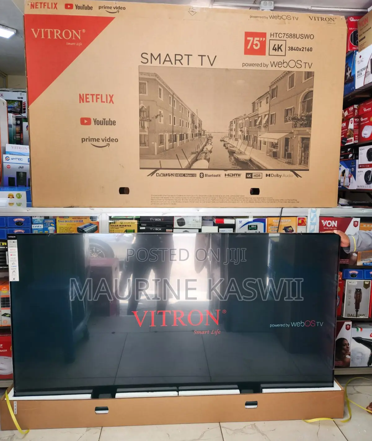 Vitron 75 Inch Webos Tv New