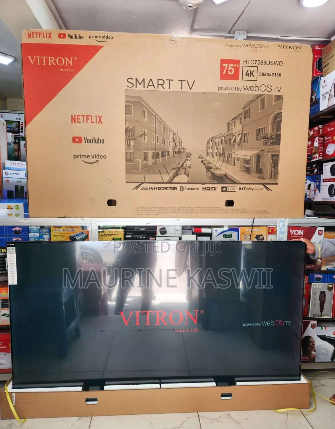 Vitron 75 Inch Webos Tv New