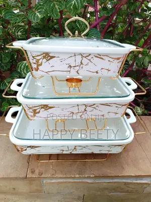 Ceramic Cheffing/Serving Dishes (3pcs Set)