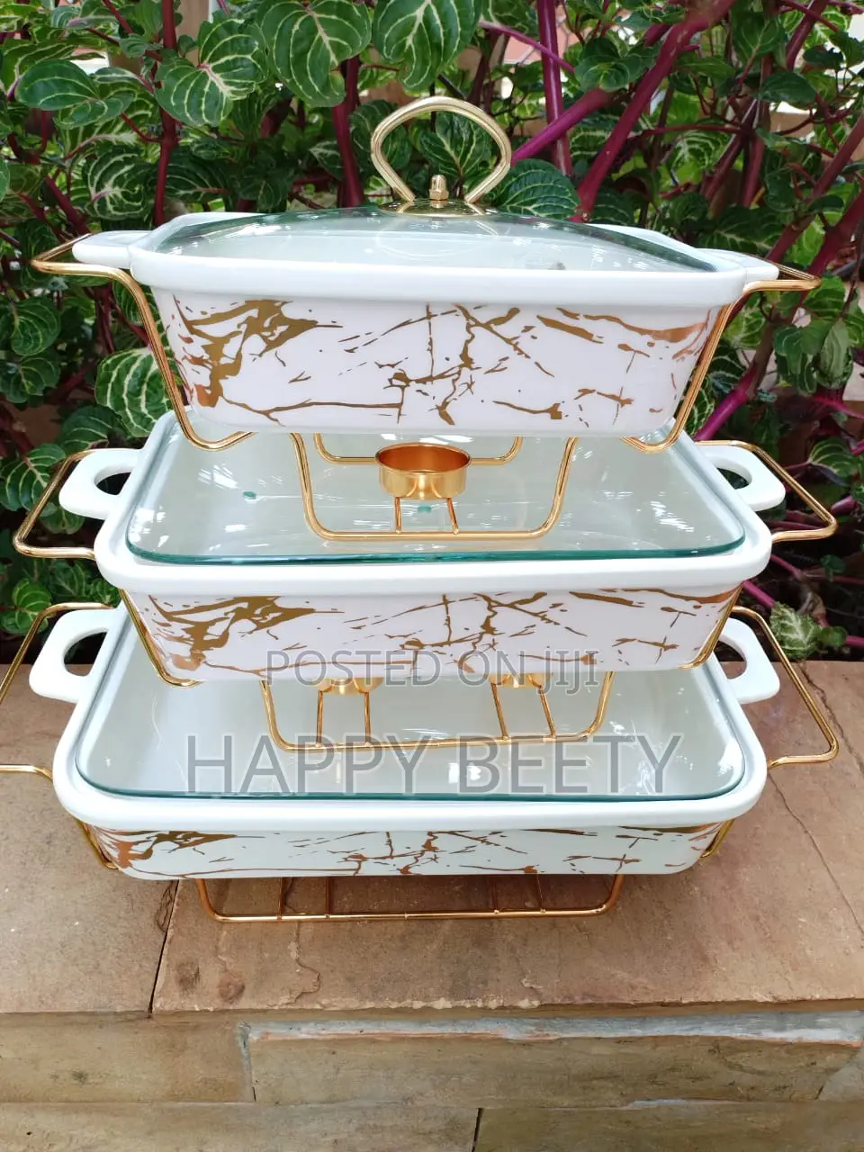 Ceramic Cheffing/Serving Dishes (3pcs Set)