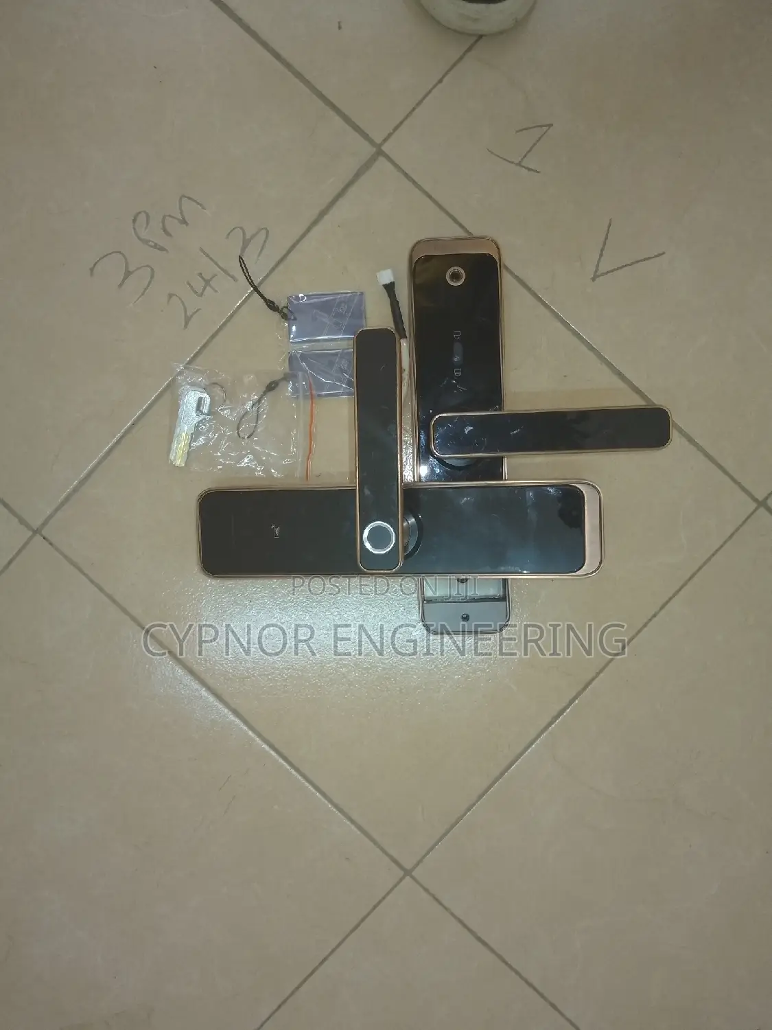 Automatic Digital Biometric Fingerprint Smart Lock