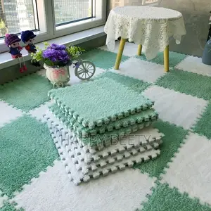 Plush Foam Interlocking Floor Mats(10pcs Set)