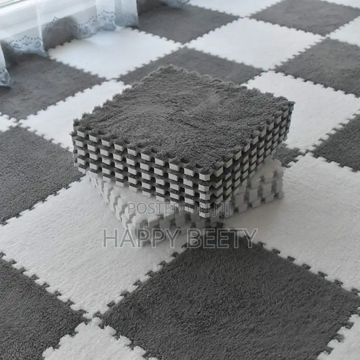 Plush Foam Interlocking Floor Mats(10pcs)