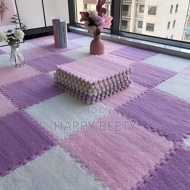 Plush Foam Interlocking Floor Mats - thumbnail 2