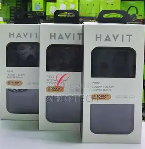 Havit PB92 20000mah 22.5W Fast Charging Power Bank