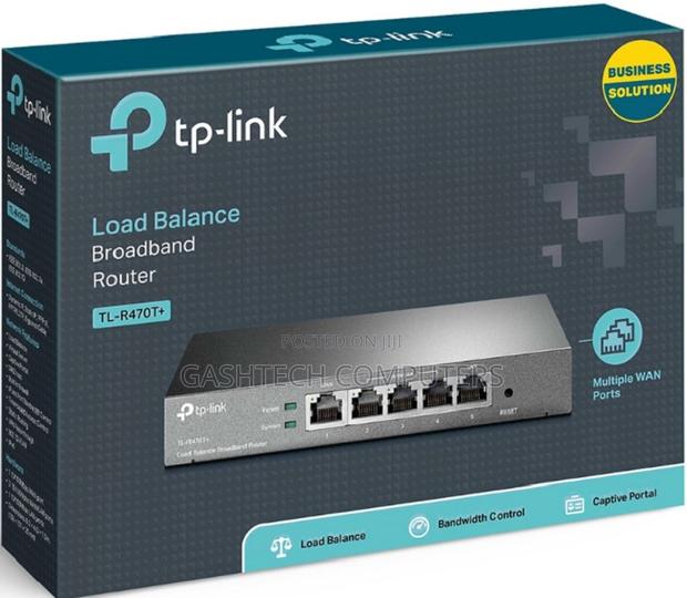 Tp Link Router Load Balance TL-R470T+ - main view