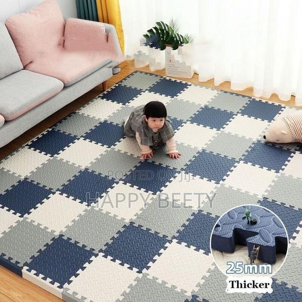Plush Foam Interlocking Floor Mats - thumbnail 2