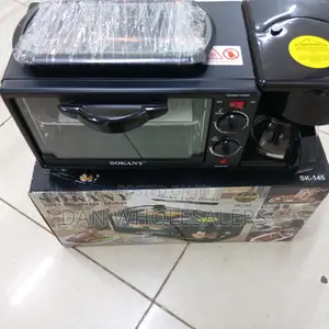 Sokany New 3 in 1 Breakfast Oven, Grill and Coffee Maker