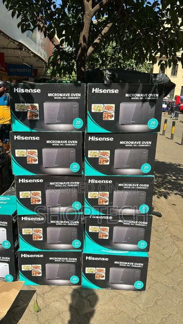 White Hisense 20ltr Microwave Oven