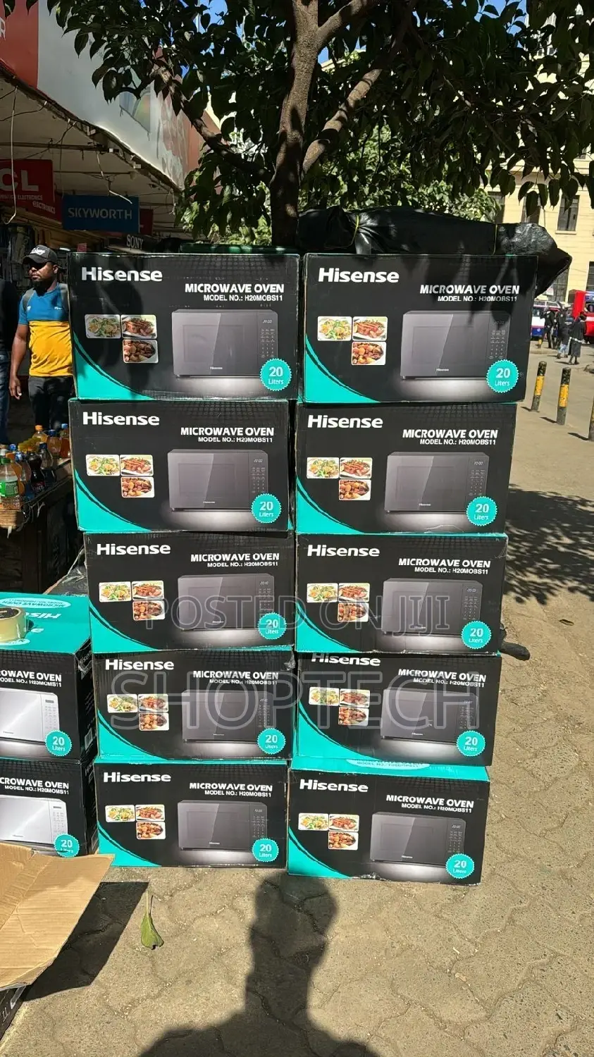 White Hisense 20ltr Microwave Oven