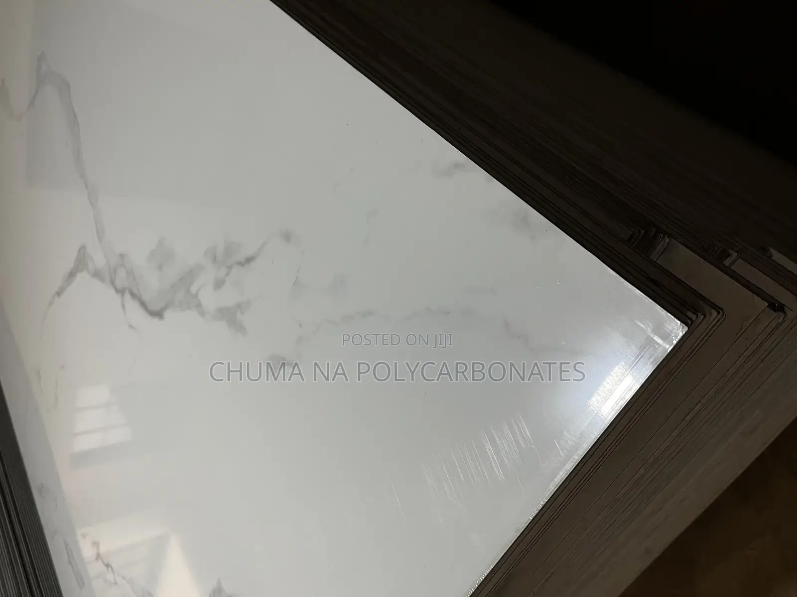 White Marble Charcoal Board