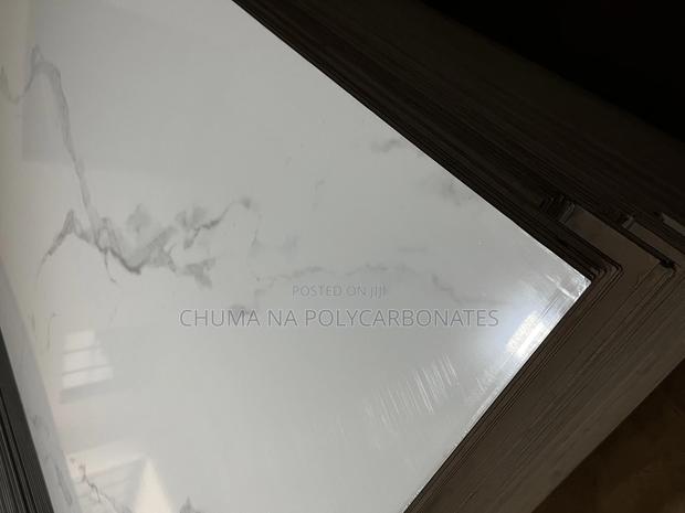 White Marble Charcoal Board - main view