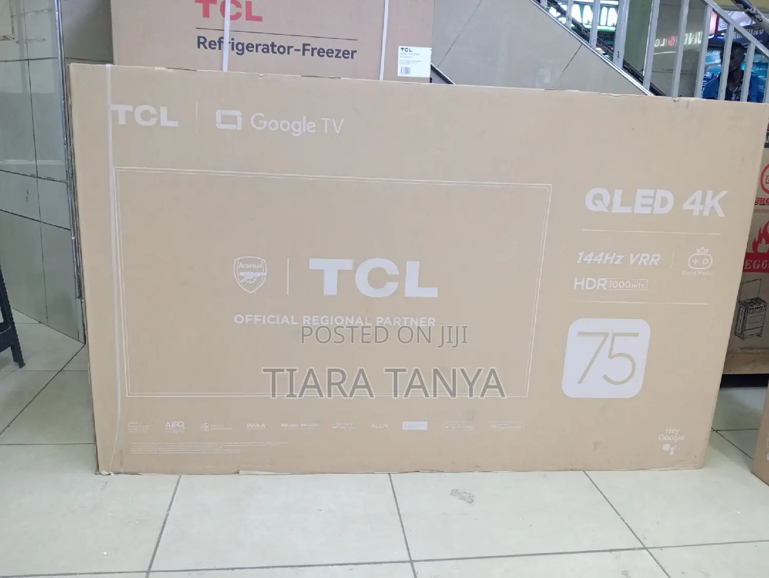 TCL 75 Inch Smart UHD QLED Google Tv