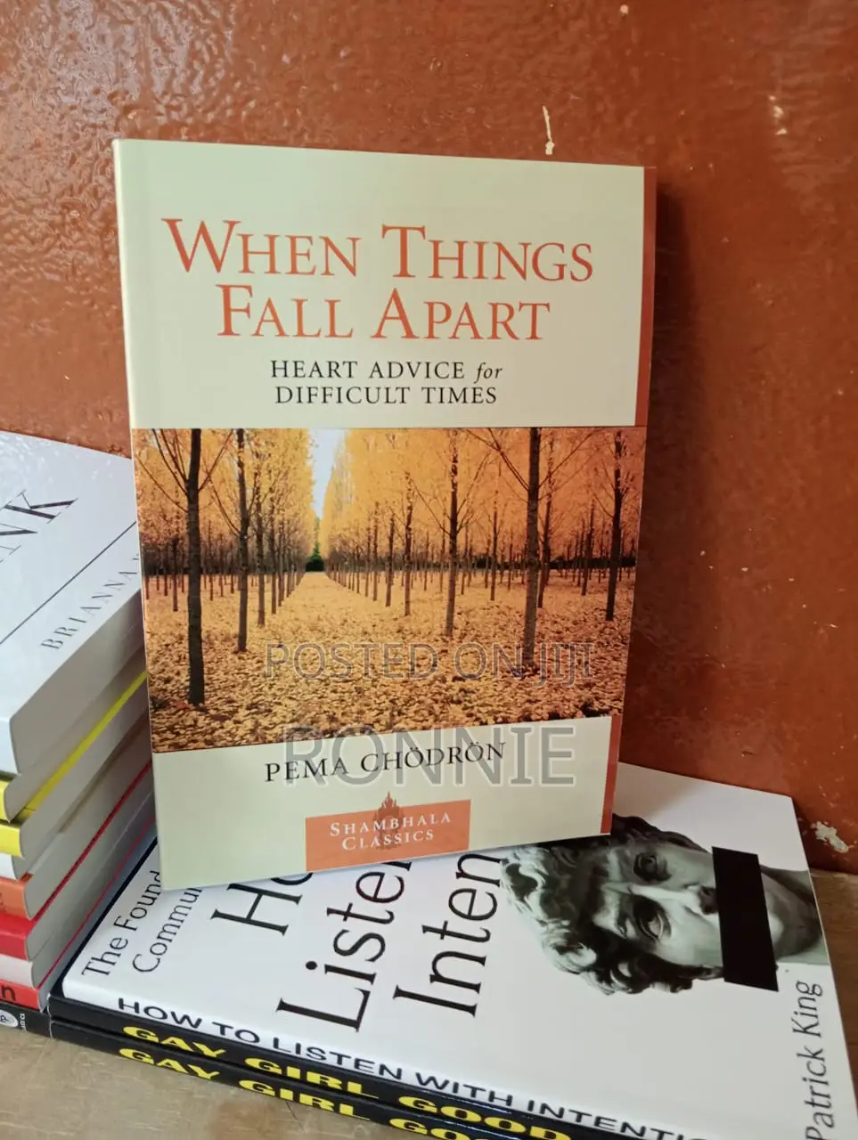 When Things Fall Apart Book by Pema Chödrön