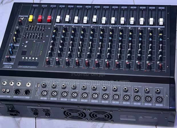 Yamaha Pmx12 -12 Channel Powered USB Bluetooth Mixer (BK) - main view