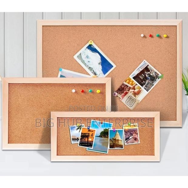 Big Size Wooden Wall Mounted Bulletin Board