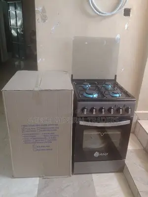 Nunix Standalone 50*55 Full Gas Oven Cooker