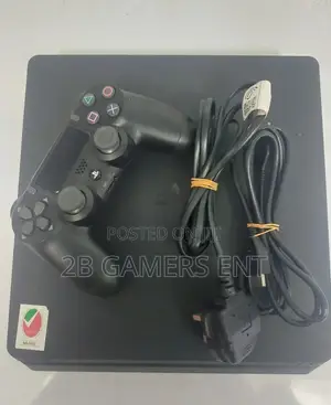 Ps4 Slim, With Games and All Cables