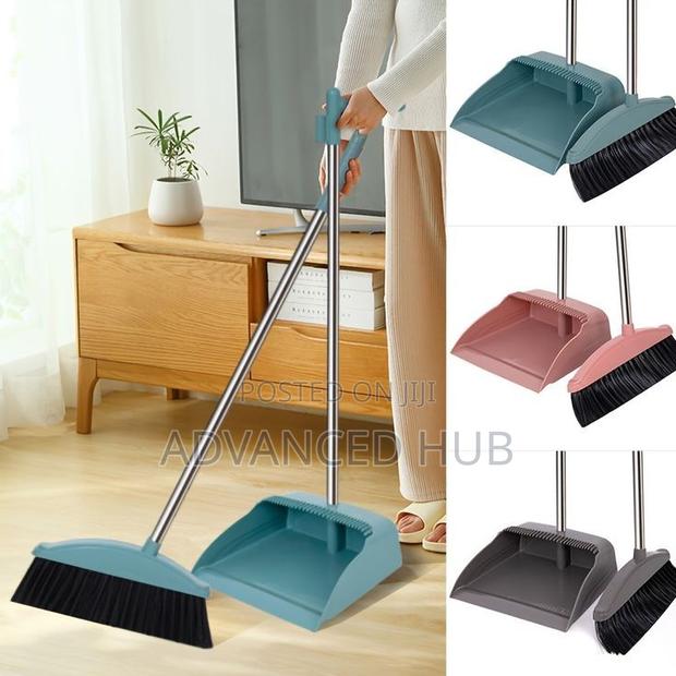 2 in 1 Flexible Broom and Dustpan