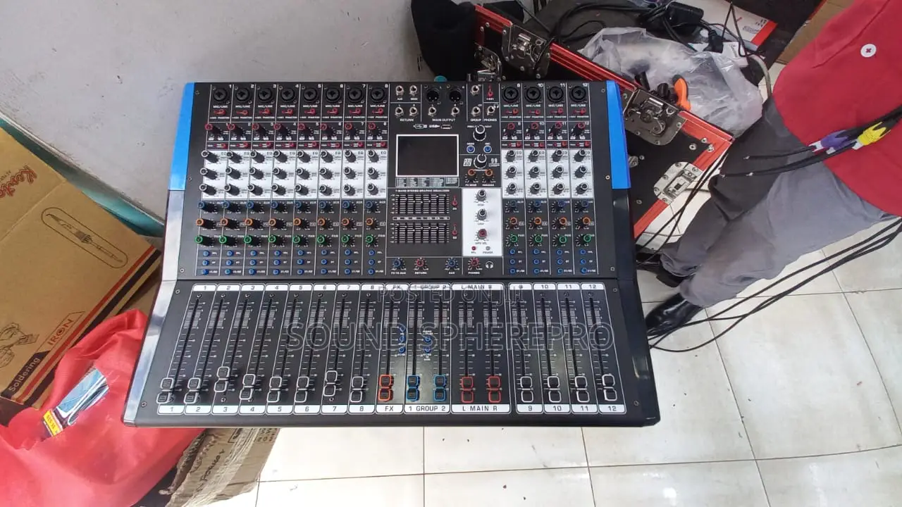 Mv-120 12 Channel Powered Mixer