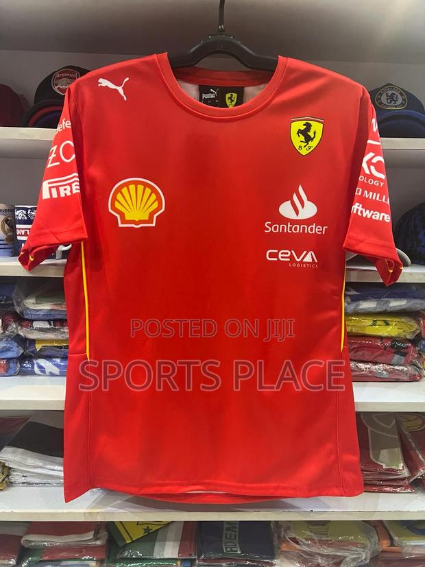 Ferrari Round-Neck 2024 Season Jerseys - thumbnail 2