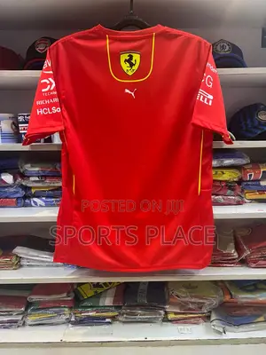 Ferrari Round-Neck 2024 Season Jerseys
