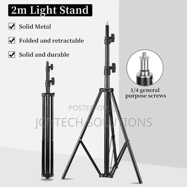 2.1 Meter High Phone Tripod Stand With Landscape Portrait Fx