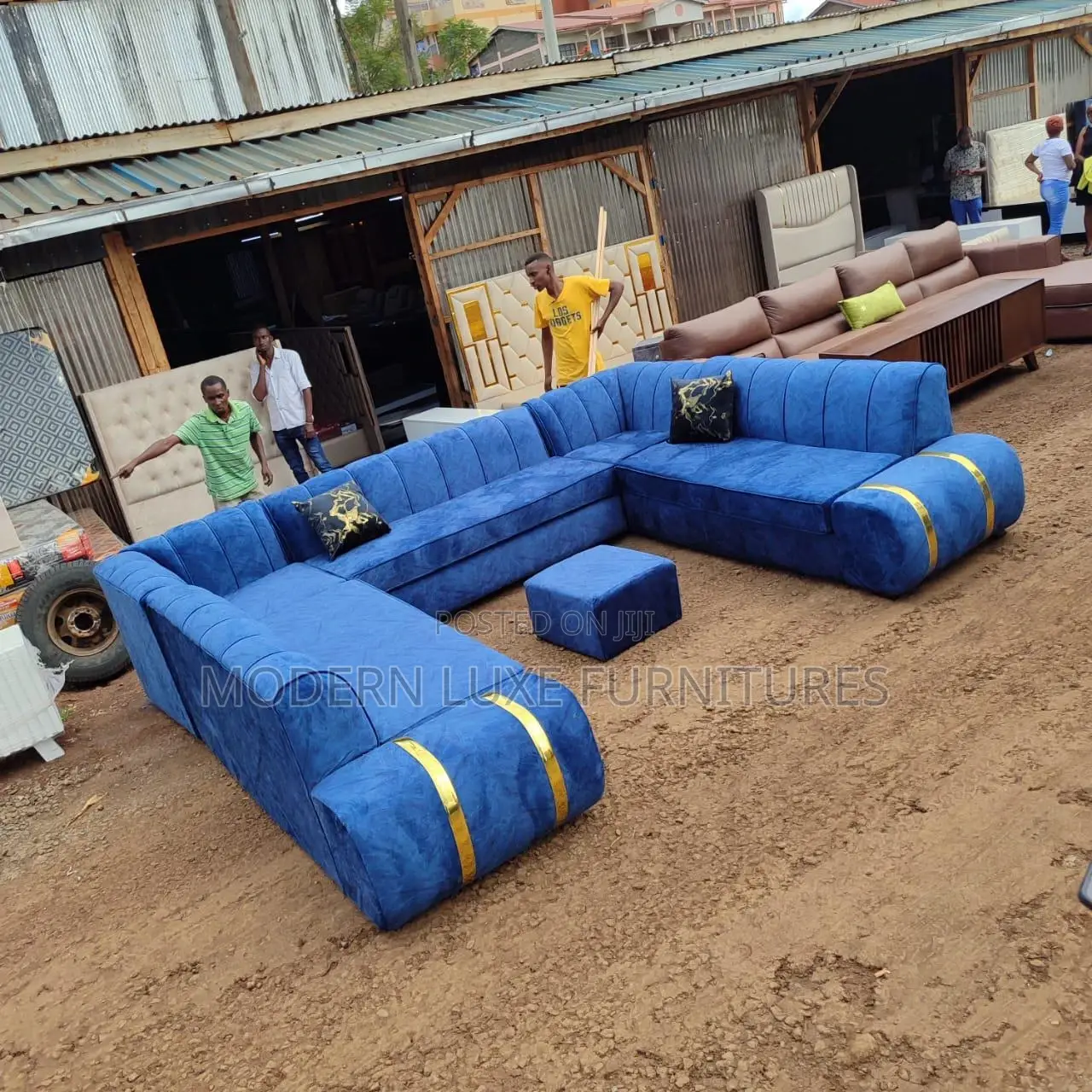 Classic Ushaped Sofa