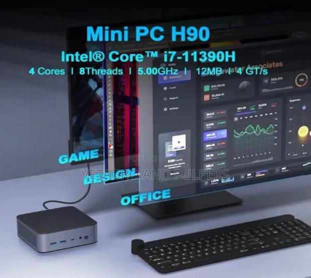 New Desktop Computer 8GB Intel Core I7 SSD 128GB - main view