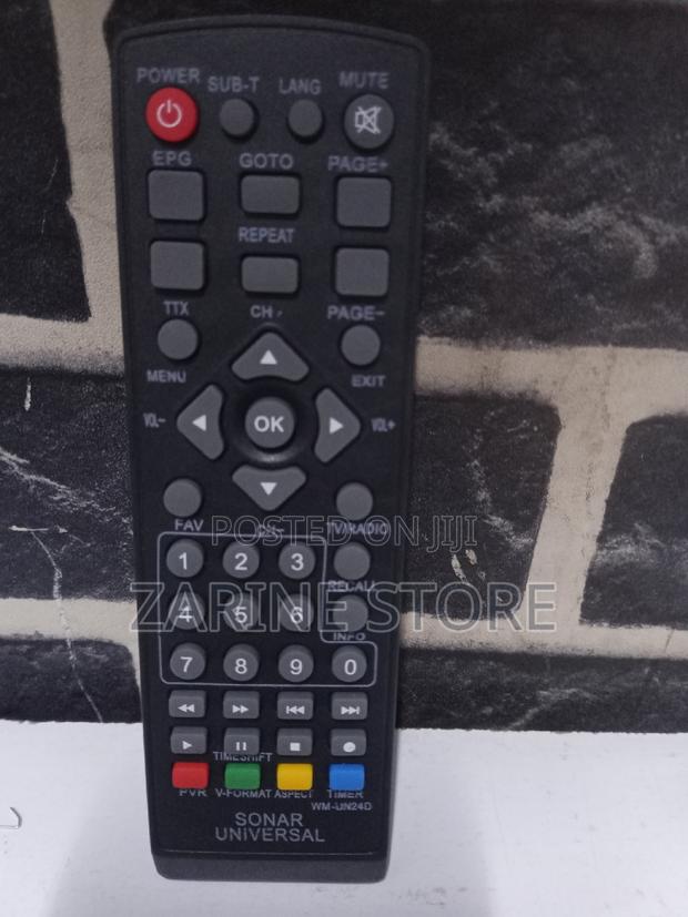 Sonar Decoder Universal Remote - main view