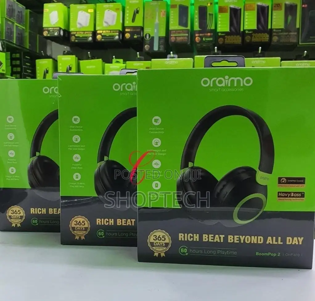 Oraimo Boompop 2 OHP-610 Wireless Headphones