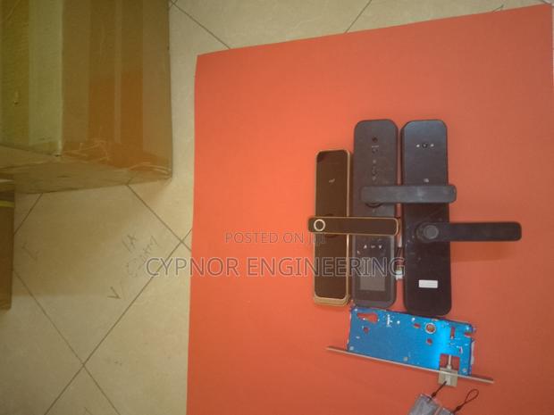 Security Biometric Automatic Door Lock With Mortise - main view