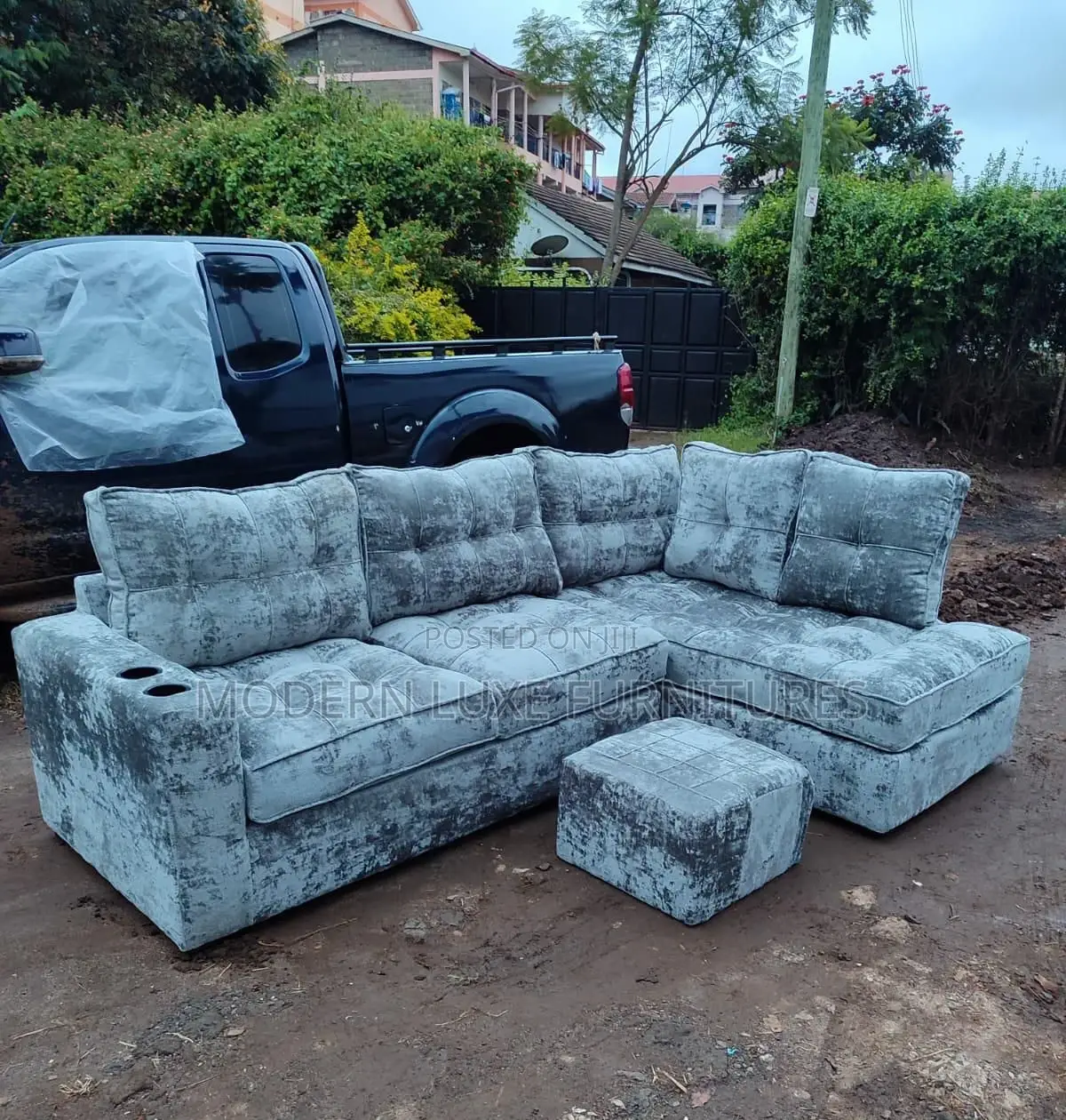 Modern L Sofa