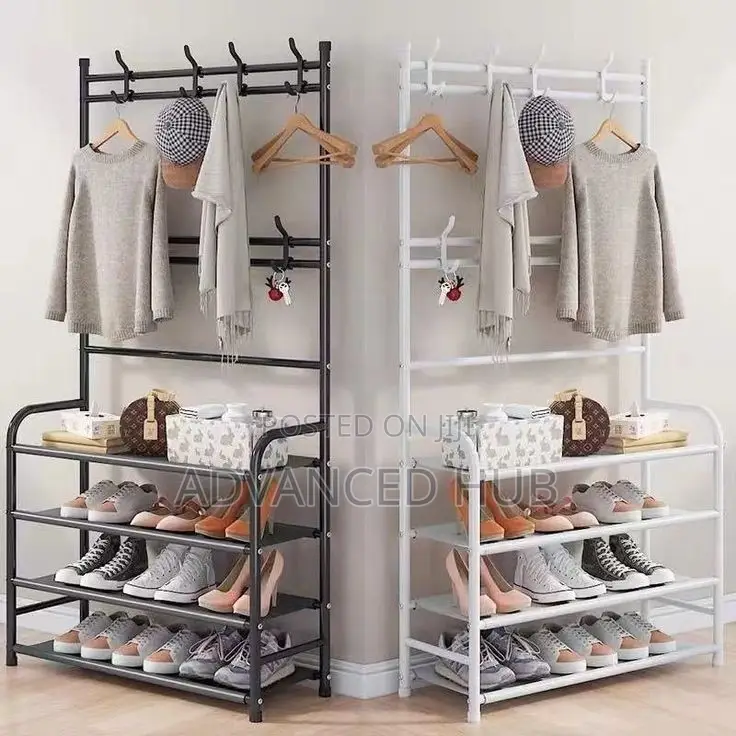 Simple Floor 5 Tier Shoe Rack /Multipurpose Organizer