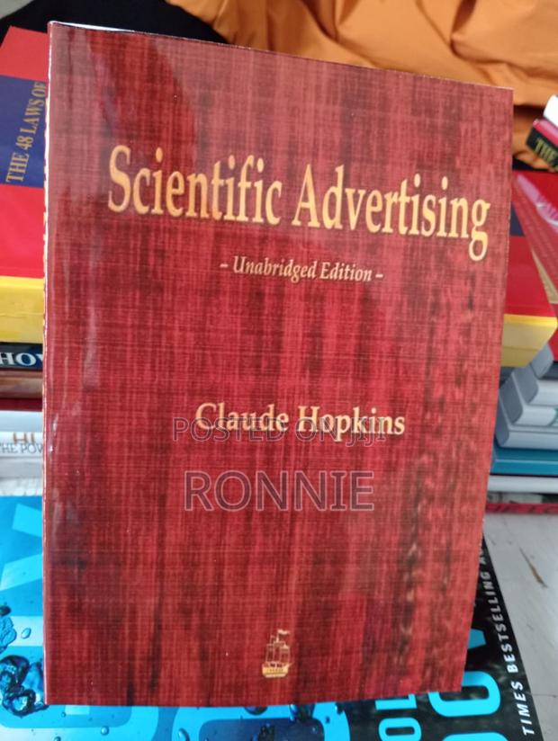 Scientific Advertising Book by Claude C. Hopkins