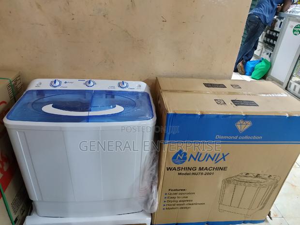 Washing Machine, Nunix 7.5kg Twin Tub Washing Machine