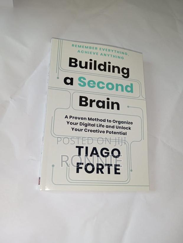 Building a Second Brain Book by Tiago Forte