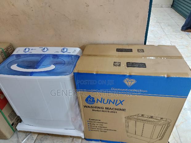 Washing Machine, Nunix 7.5kg Twin Tub Washing Machine