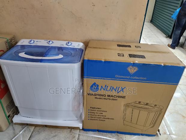 Washing Machine, Nunix 7.5kg Twin Tub Washing Machine